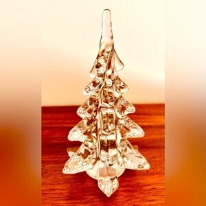 Elegant Glass Christmas Tree Decor